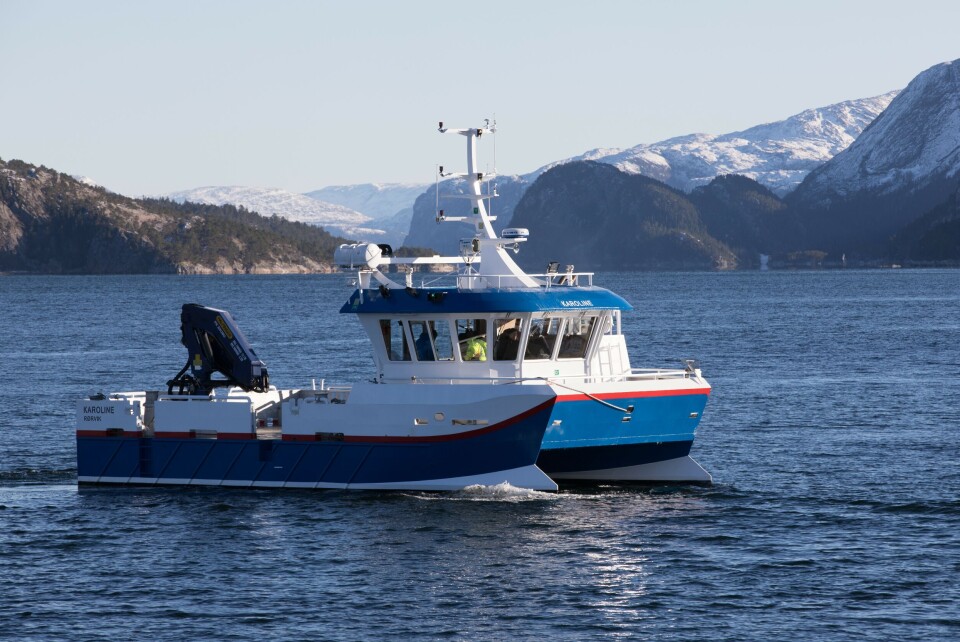 Midt-Norsk Havbruk sin nye båt