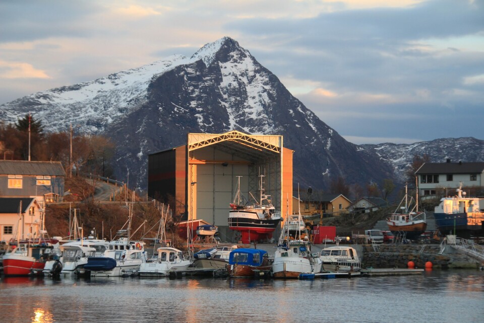 Gjennom en rettet emisjon går det trønderske verftskonsernet inn som en sidestilt partner med Sivertsen i Steigen-verftet. Foto: Moen