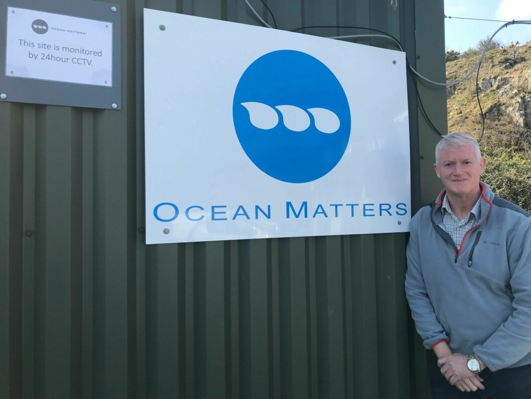 Ansvarlig for produksjon og tekniske tjenester i Mowi Skottland, Dougie Hunter, håper at oppkjøp av Ocean Matters vil øke produksjonen av rensefisk. Foto: Mowi Skottland.