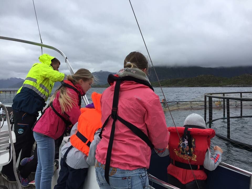 - Havbruksnæringen er for begge kjønn, og det gagner næringen å rekruttere både menn og kvinner, skriver kronikkforfatterne. Illustrasjonsfoto: Bildet er fra visningsanlegget Akvakultur i Vesterålen. Foto: Marte Sørbø Hoholm, Akvakultur i Vesterålen