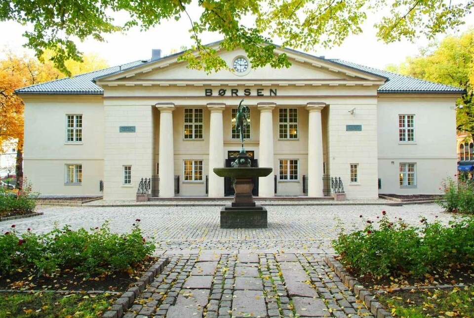 Oslo Børs er størst i verden når det gjelder sjømat. Foto: Oslo Børs.