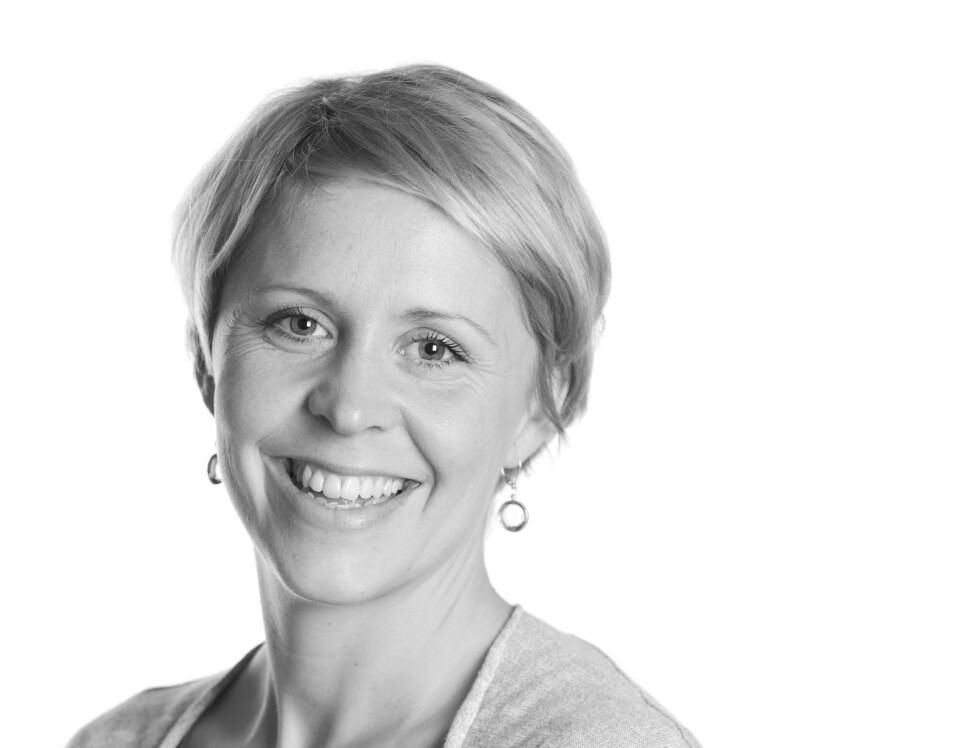 Mette Remen, forsker i Akvaplan-niva, forteller at valg av behandlingstiltak har endret seg raskt de siste årene. Statistikk viser en nedgang i bruk av lusemidler. Foto: Akvaplan-niva. Mette Remen, forsker i Akvaplan-niva, forteller at valg av behandlingstiltak har endret seg raskt de siste årene. Statistikk viser en nedgang i bruk av lusemidler. Foto: Akvaplan-niva.