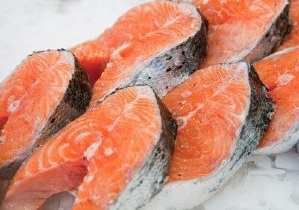 I fire uker fikk overvektige rotter servert bakt og rå fisk i en studie ved Universitetet i Bergen. Den bakte fisken kom best ut. Arkivfoto av laksefilet.