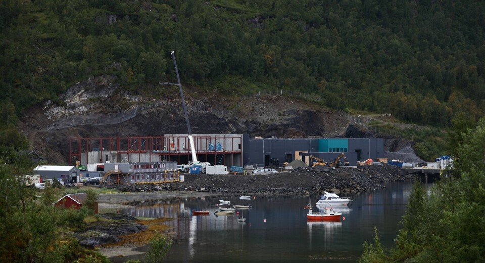 Anlegget til Samobreed Salten begynner å ta form. foto: Salmobreed Salten.