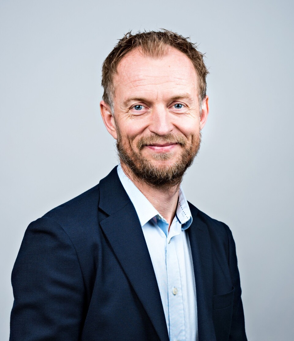 Andres Thyri, prosjektleder i Artec Aqua sier de skal bygge startfôringsanlegget iløpet av ett år. Foto: AA. Andres Thyri, prosjektleder i Artec Aqua sier de skal bygge startfôringsanlegget iløpet av ett år. Foto: AA.