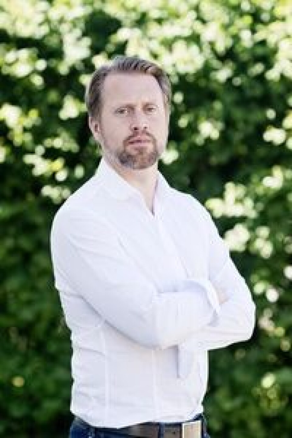 Øyvind André Haram er overrasket over hvor mye tid folk bruker på å sverte havbruksnæringen på nett. Foto: Siv Dolmen