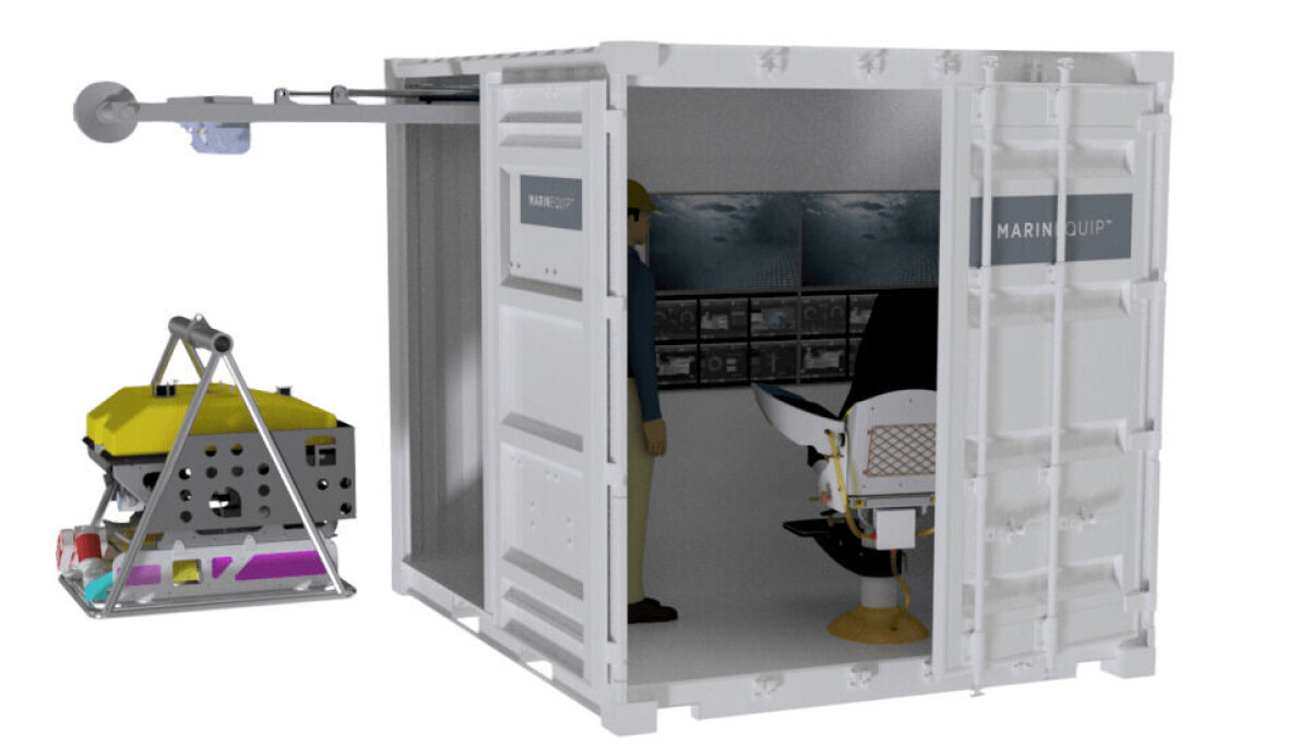 Lanserer portabel ROV-løsning