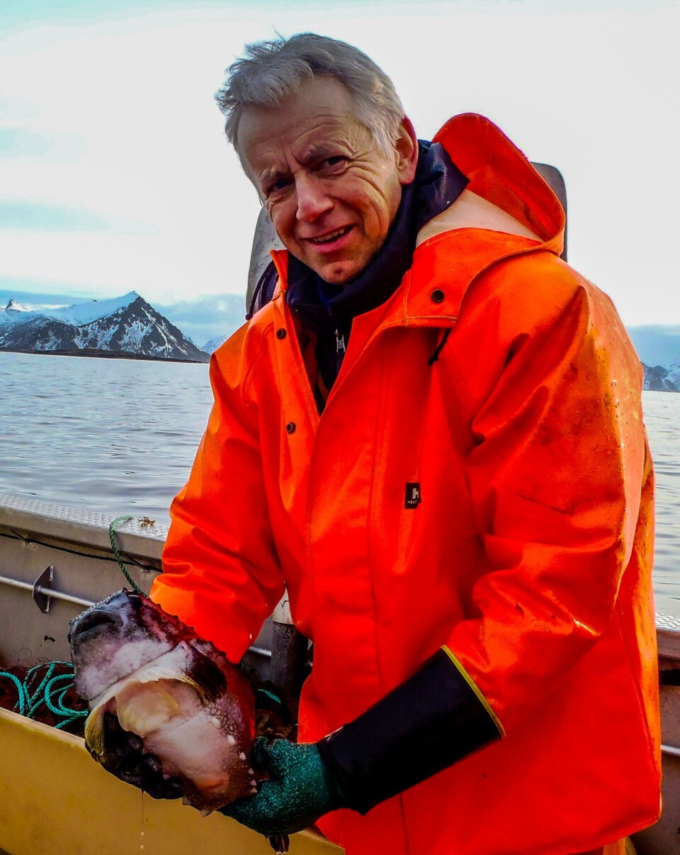 Daglig leder Dag Hansen i Arctic Cleanerfish. Foto: Svenn Arne Olsen/Arctic Cleanerfish.