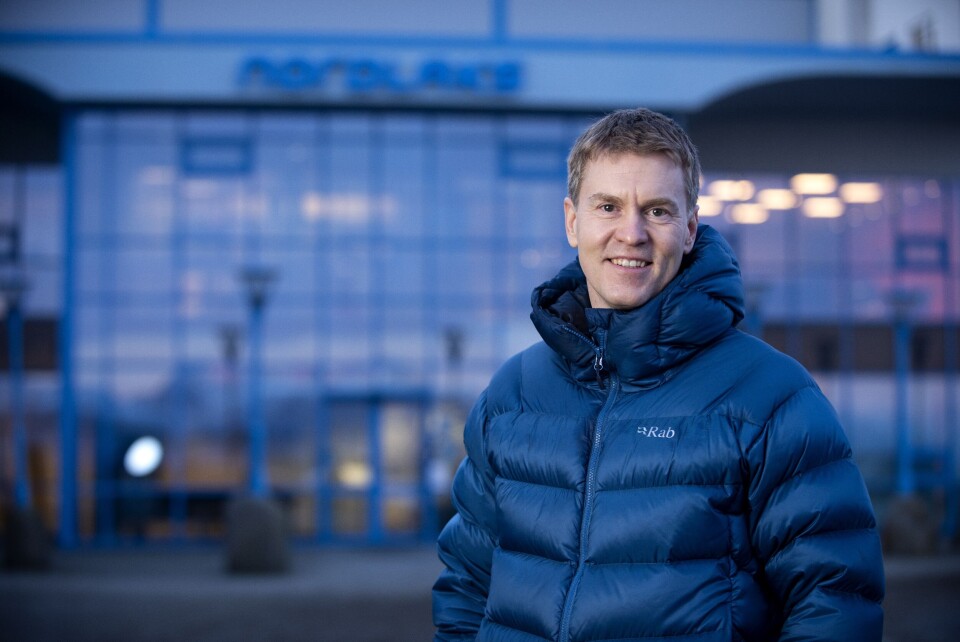 - Når vi overtar dette utviklingsprosjektet så begir Nordlaks seg samtidig inn på et nytt og interessant utviklingsspor, sier konsernsjef Eirik Welde i Nordlaks. Klikk for større bilde. Foto: Nordlaks