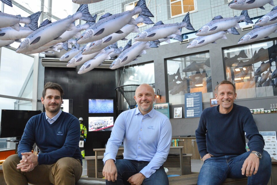 John-Christian Andreassen (Controller), Jarle Solemdal (adm. dir.) og Asbjørn Hagen (Miljøsjef). Foto: Lise Fagerbakk