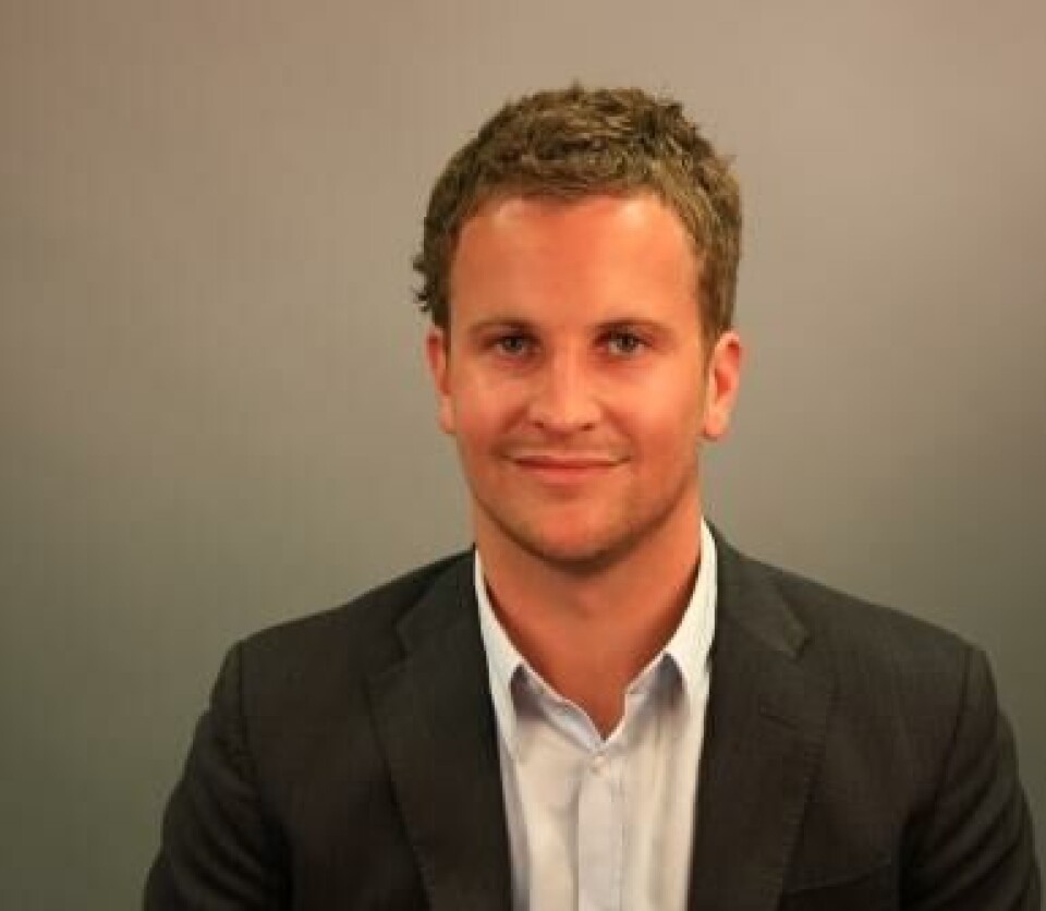 Simen Thorbeck i Fishpool. Foto: LinkedIn.