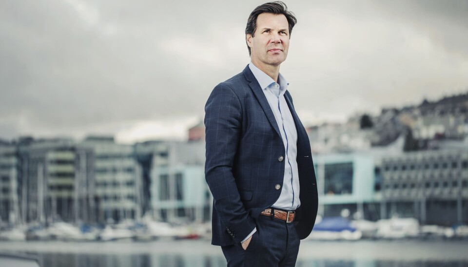 Henning Beltestad, konsernleder i Lerøy Seafood Group er ikke imponert over regjeringens forslag. Foto: Lerøy