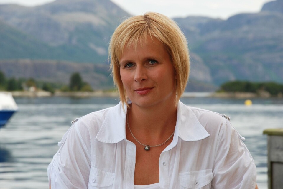 Aina Valland er direktør for næringsutvikling og samfunnskontakt i Sjømat Norge. Foto: Sjømat Norge/Are Kvistad.
