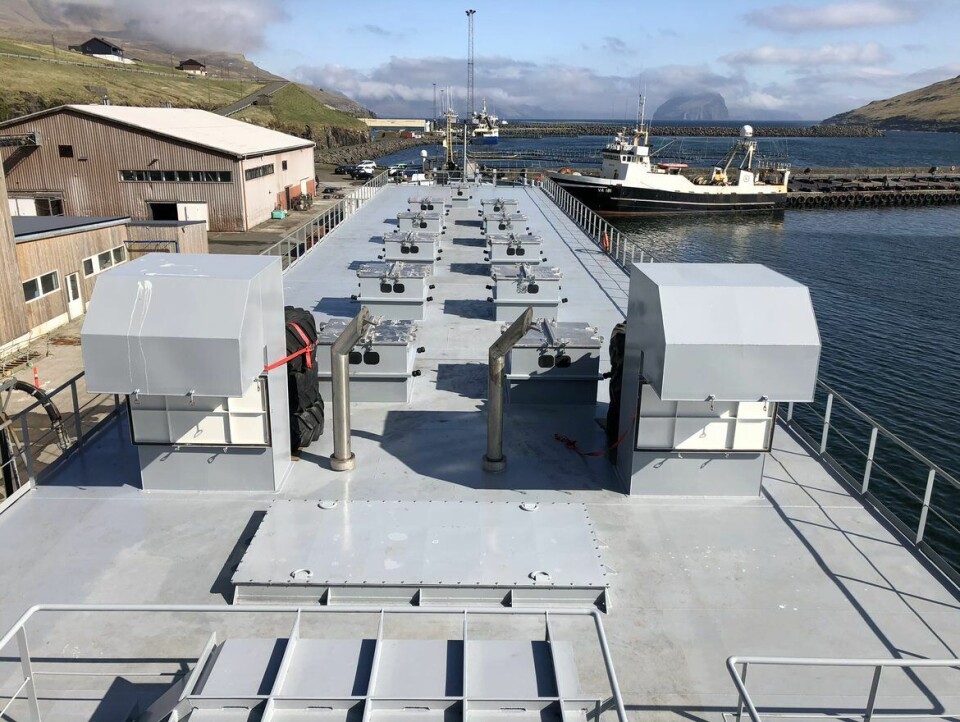 Fôrflåten er også miljøvennlig og spesielt tilpasset vanskelige værforhold. Foto: JT electric.