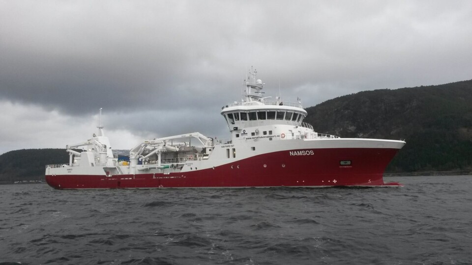 Selskapet beskriver det nye fartøyet som - En flott og effektiv brønnbåt på Sognefjorden. Foto: Havyard Group AS