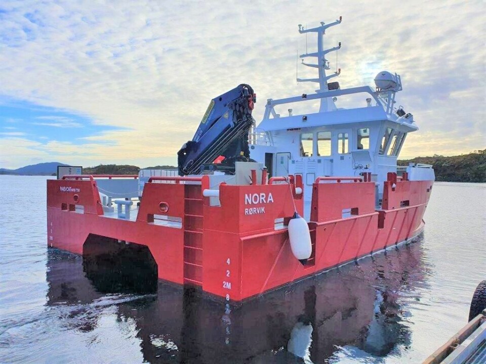 Moen Marin leverte nylig et nytt fartøy til SinkabergHansen. Foto: Moen Marin. Moen Marin leverte nylig et nytt fartøy til SinkabergHansen. Foto: Moen Marin.