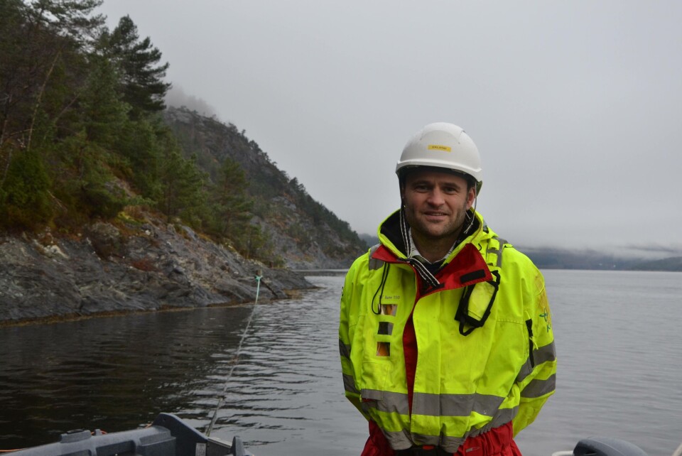 Dagleg leiar Erlend Haugarvoll i Lingalaks seier dei har hatt biologiske utfordringar i 2017 som prega resultatet. Foto: Linn Therese Skår Hosteland.