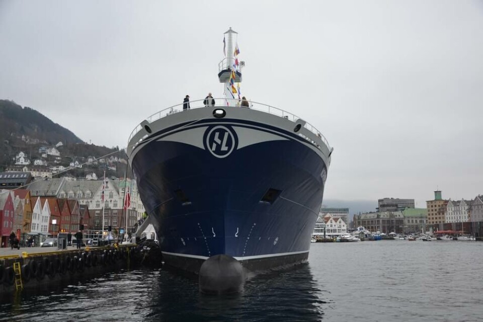 Hav Line Gruppen mottok pris for etablering av en ny og innovativ løsning for produksjon og foredling av fisk. Foto: Ole Andreas Drønen