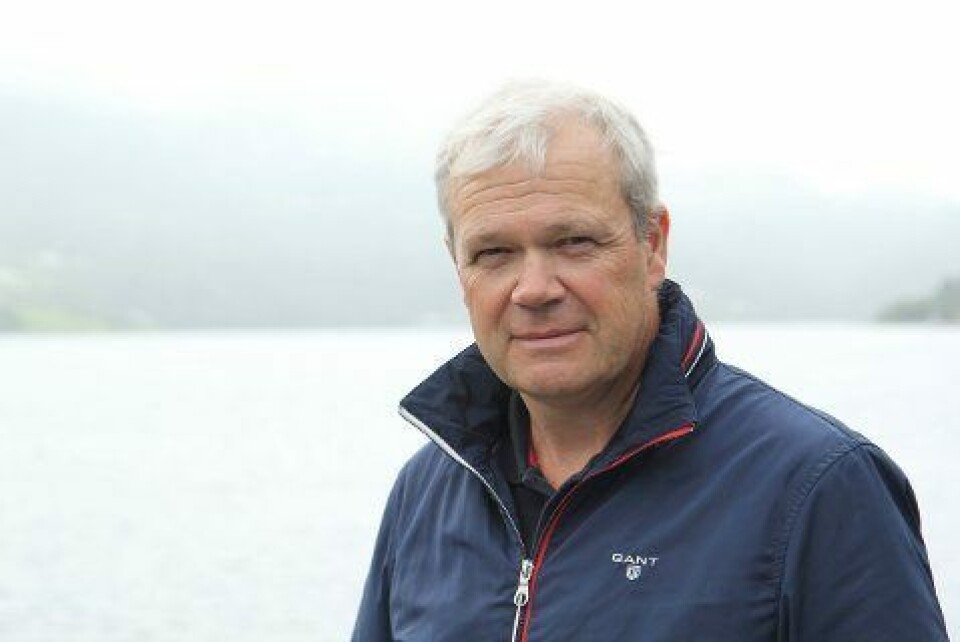 Dagleg leiar Alex Vassbotten i Steinvik Fiskefarm. Foto: Steinvik Fiskefarm. Dagleg leiar Alex Vassbotten i Steinvik Fiskefarm. Foto: Steinvik Fiskefarm.