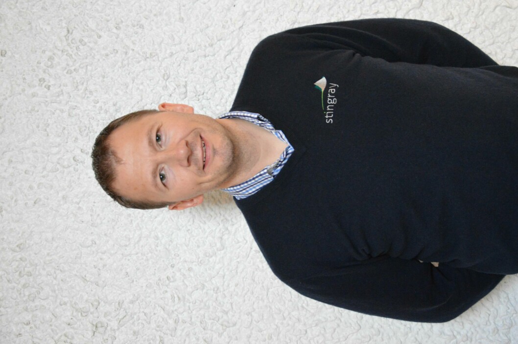 Daglig leder i Stingray Marine Solutions, John Arne Breivik. Foto: Therese Soltveit.