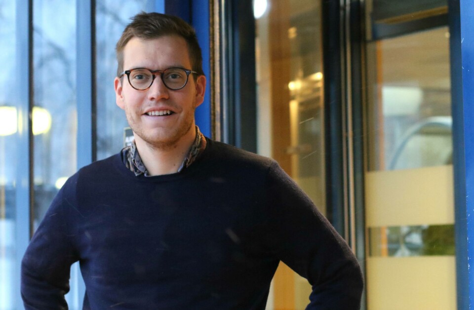 Florent Govaerts har forsket på laksens omtale i franske aviser. Foto: Mali Arnstad/Nofima Florent Govaerts har forsket på laksens omtale i franske aviser. Foto: Mali Arnstad/Nofima