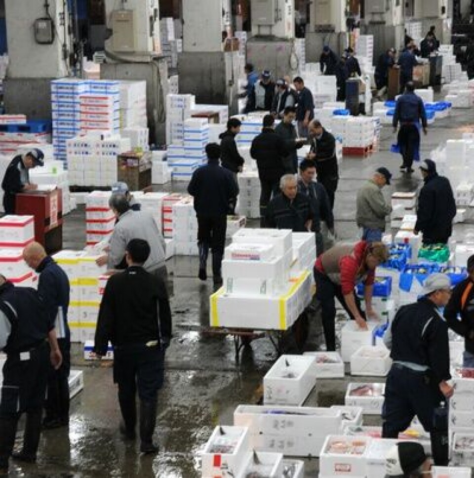 Japan 2012 Tsukiji Tokyo