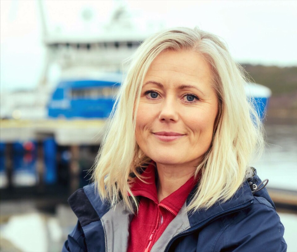 Hilde Mosand, markedssjef i MSD Animal Health forteller at det var den første augustmåned med mer enn 50 millioner vaksinerte laks, men det har ikke vært en økning i vaksinering mot PD hittil i år. Foto: MSD Animal Health.
