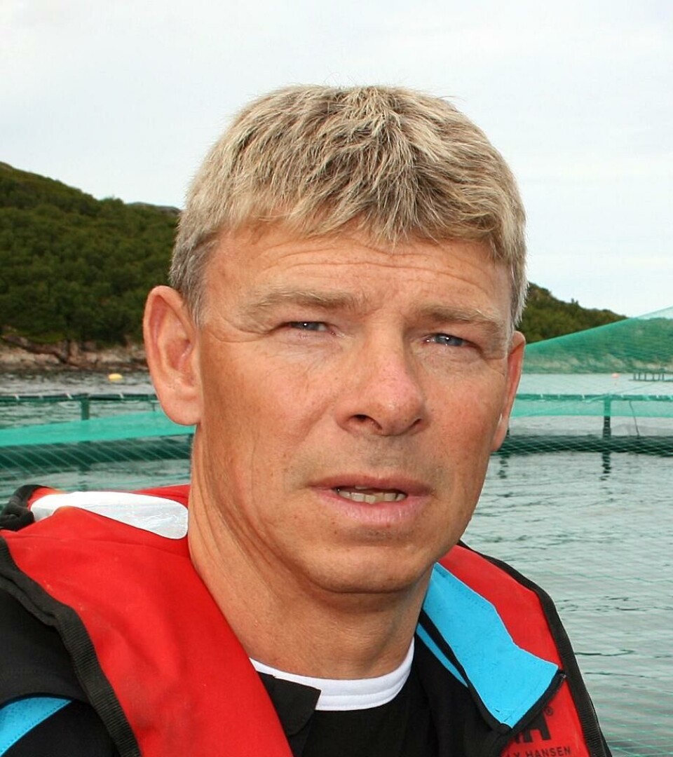Daglig leder i Flakstadvåg Laks AS, Roy Alapnes. Foto: Ronny Trælvik.