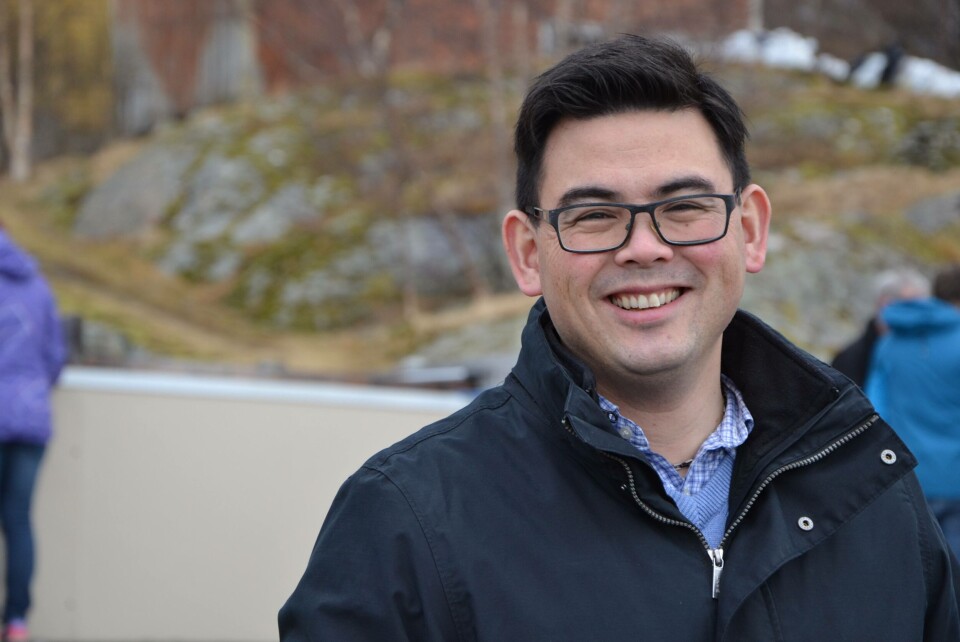 Sjømatutsending Jon Erik Steenslid ser frem til Thaifex messen i Thailand i slutten av mai i år, der han og flere norske eksportører skal fronte norsk sjømat. Foto: Linn Therese Skår Hosteland.