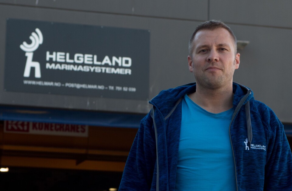 Daglig leder Rune Mikalsen i Helgeland Marinasystemer. Foto: privat.