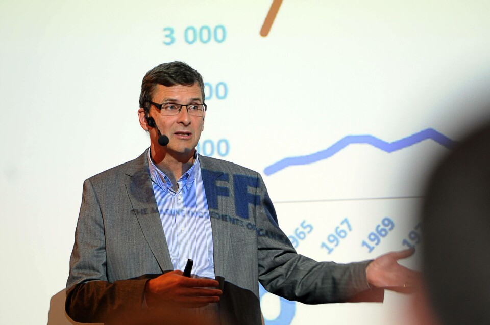 Harald Sveier under Aqkva Stord. Foto: Pål Mugaas Jensen