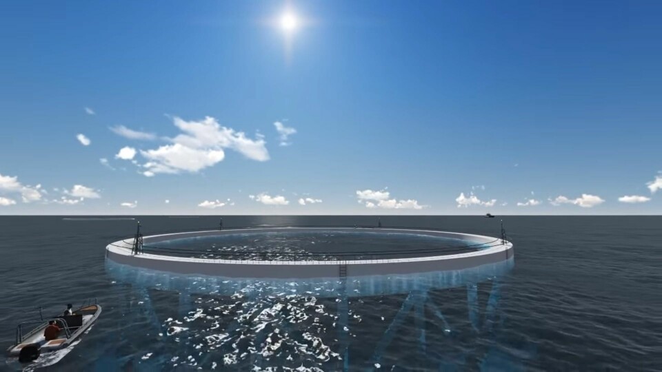 Norway Royal Salmon Arctic Offshore Farming. Foto: Screenshot av Youtube video.