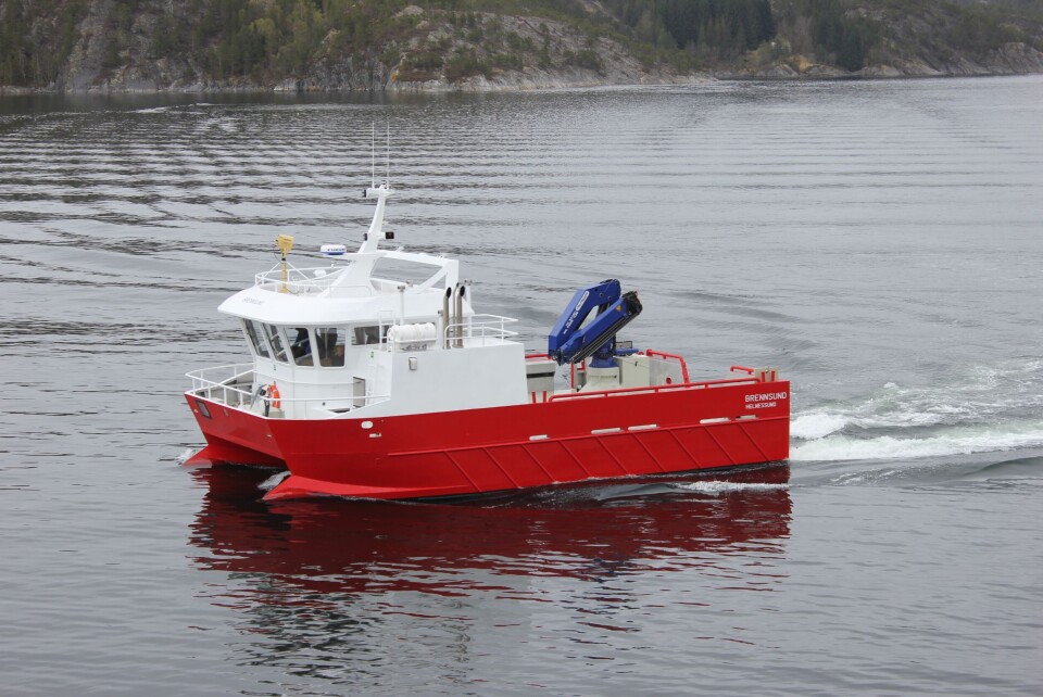 Arbeidsbåten 'Brennsund',