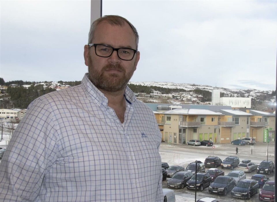 Lars Fredrik Mørch, daglig leder i Namdalskysten Næringsforening.