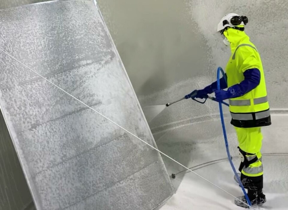 Nullstilling av settefiskanlegget til Osland Settefisk i regi av Pure Salmon Kaldnes og Aquatiq AS. Foto: Pure Salmon Kaldnes Nullstilling av settefiskanlegget til Osland Settefisk i regi av Pure Salmon Kaldnes og Aquatiq AS. Foto: Pure Salmon Kaldnes