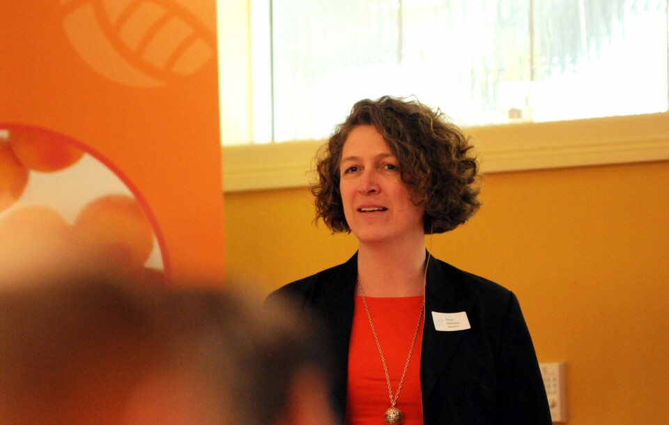 Trina Galloway er seniorforsker hos Aquagen. Foto: Pål Mugaas Jensen.
