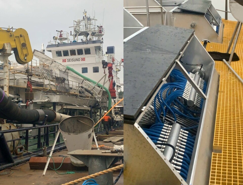 Den nye enheten Optispyling fungerer sammen med Optilicer og den kan også tilpasses Thermolicer. Enhetene er blant annet innstallert på Seisund, som er selskapets eget fartøy. Foto: Arne Bakke