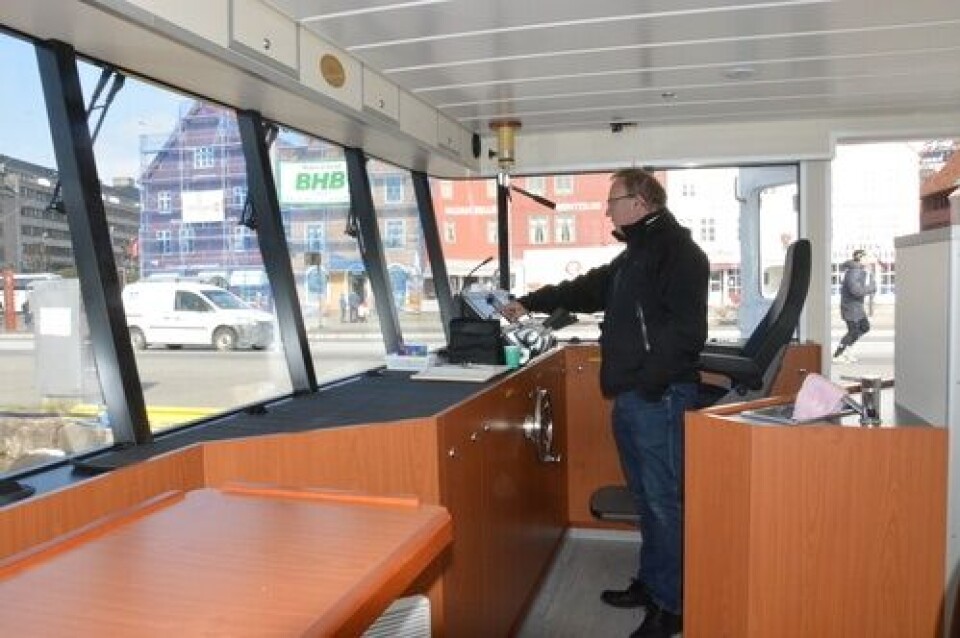 - Det er viktig å ha god oversikt til alle sider fra styrehuset, mener daglig leder i Risnes Marine Craft, Ronald Hellenes.