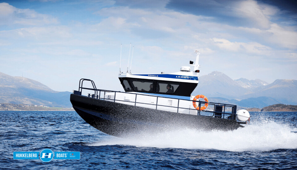 Hukkelberg Boats leverer til Lerøy Aurora. Foto: Buanes Foto.