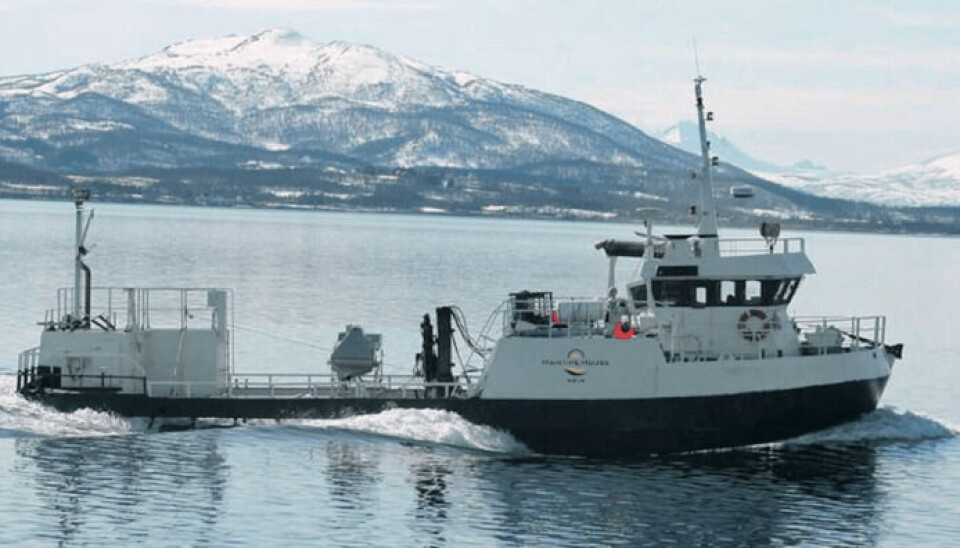 MS 'Reflex' er rederiets første båt for havbruksnæringen. Foto: Maritime House Aqua