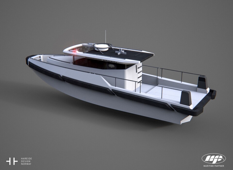 I kveld presenterer Maritime Partner og industridesigner Einar Hareide det nye designkonseptet for norske og internasjonale kunder under selskapets årlige kundearrangement.
