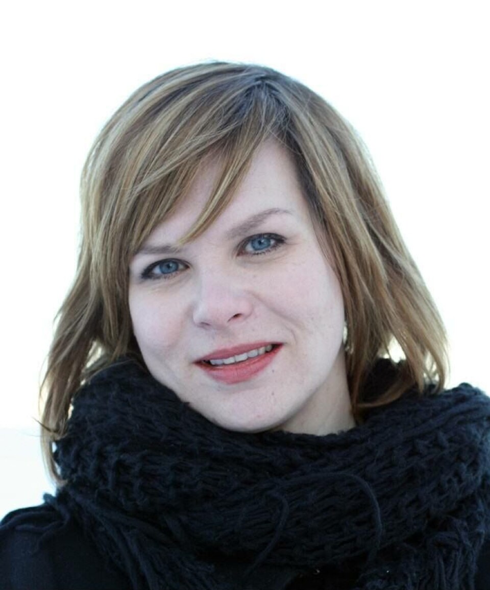 Bakteriene i tarmen har en rekke funksjoner, forklarer Elisabeth Aasum, som er Global R&D Manager for helse i Biomar. Foto: Biomar.