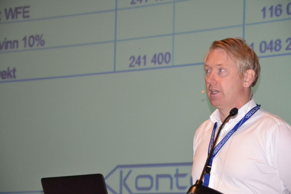 Anders Marthinussen ved Kontali analyse. Foto: Magnus Petersen.