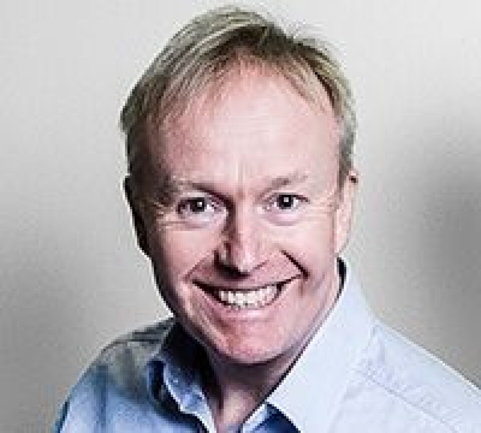Ronny Solberg, utviklingsleder i Knuro sier regnskapet deres er helt sykt. Foto: Knuro AS