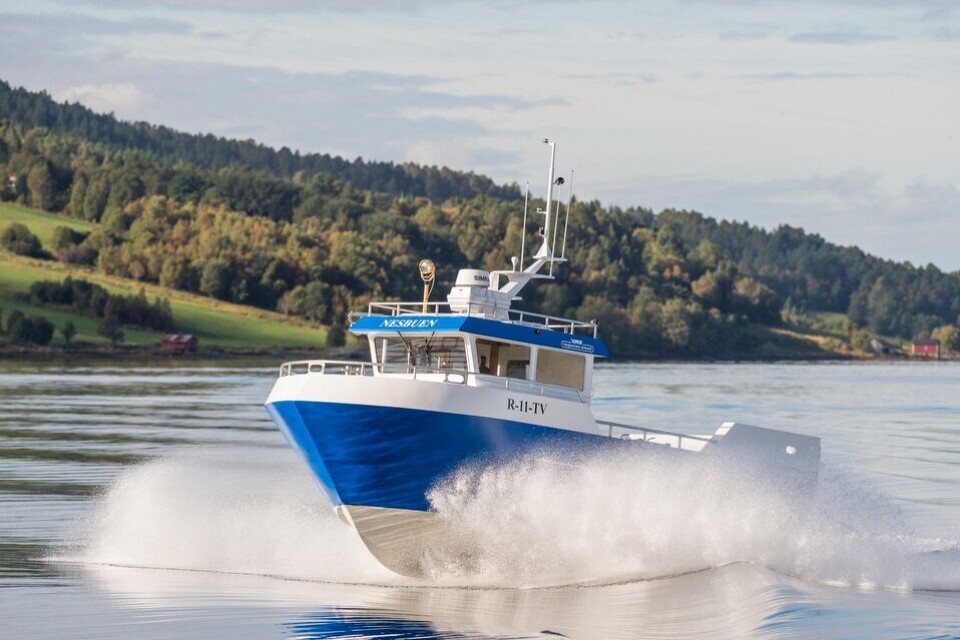 VMVs bygg nummer 35, ni meter lange «Nesbuen». Foto: VMV.