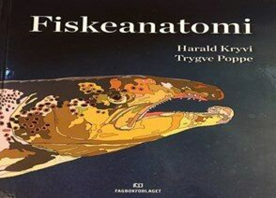 Harald Kryvi og Trygve Poppe har utarbeidet en lærebok i fiskeanatomi. Foto: FHF.