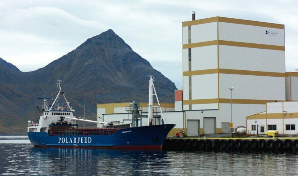 Polarfeed, båt, tanking, tanker, fabrikk
