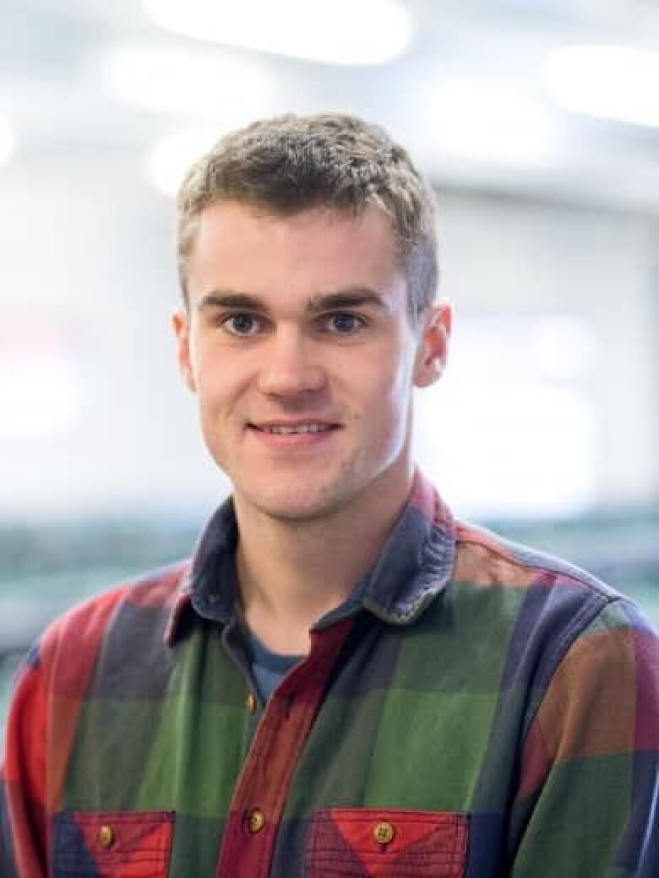 Brede Fannemel skal jobbe fra Benchmark Genetics kontor i Bergen. Foto: Benchmark Genetics.