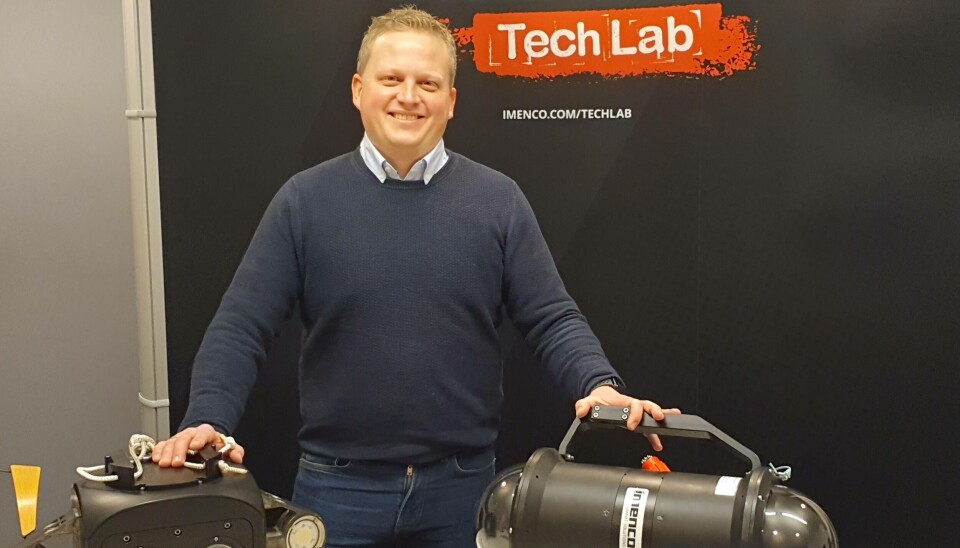 Anders Bastholm i Imenco er fornøyd med oppkjøpet. Foto: Imenco.