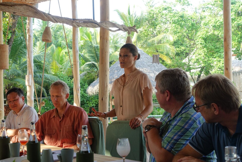 The meting was under the patronage of HRH Crown Princess Victoria of Sweden – Advocate for the UN Sustainable Development Goals (SDGs).